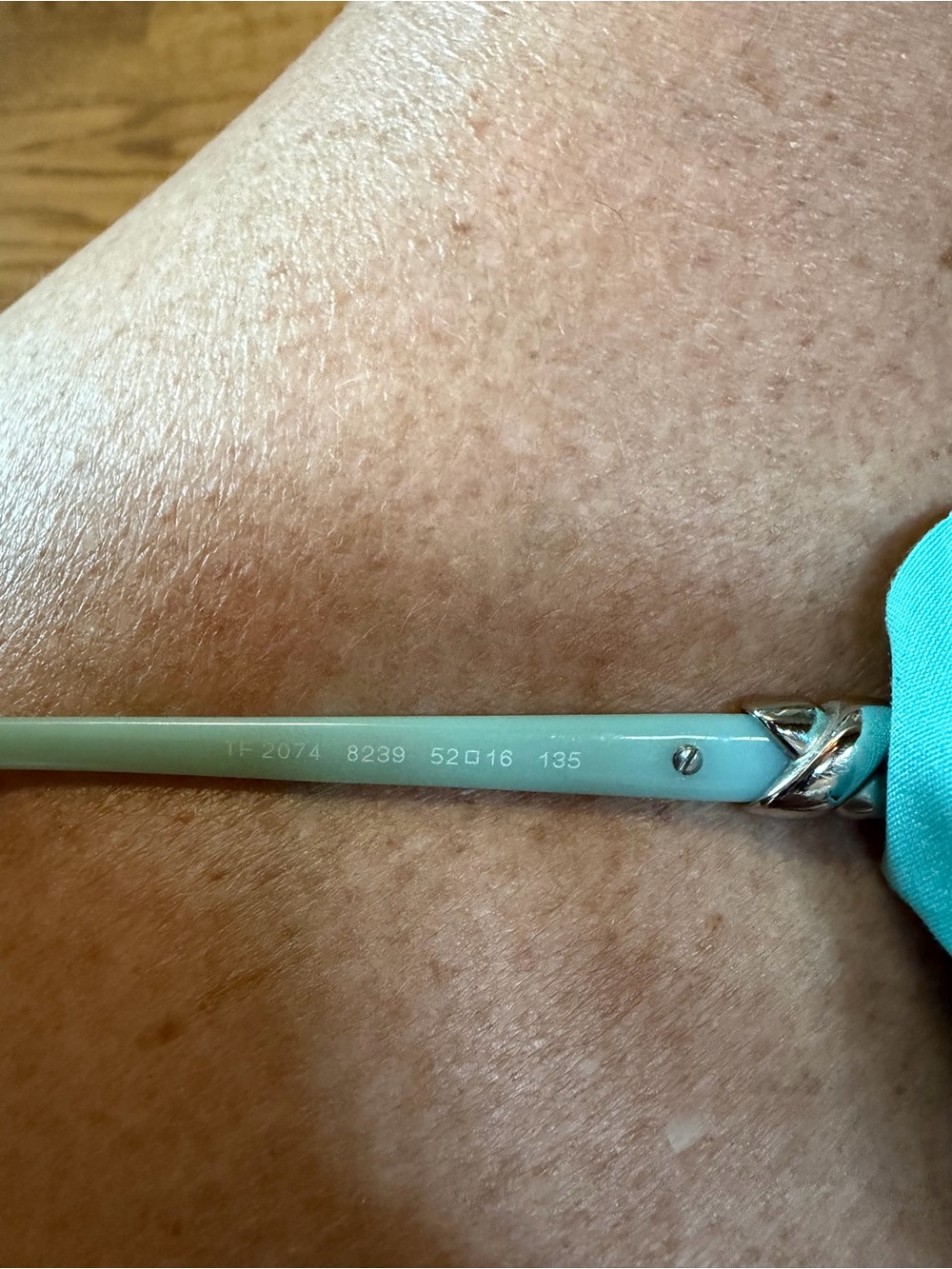 Tiffany & Co. Women’s Cat-Eye Reading Glasses. Replace lenses with your RX. - Picture 7 of 7